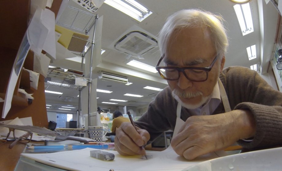 Hayao Miyazaki in »Never-Ending Man« (2016). © KSM Anime
