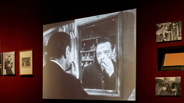 Ein Ausschnitt zeigt Peter Lore in »Der Verlorene«