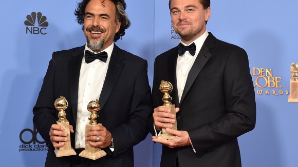 Alejandro González Iñárritu und Leonardo DiCaprio