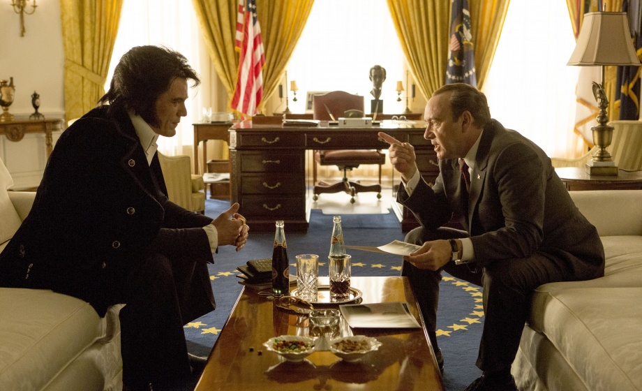 Michael Shannon und Kevin Spacey in »Elvis & Nixon« (2016). © Universum Film