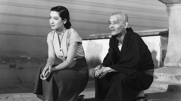 Setsuko Hara und Ryū Chishū in »Die Reise nach Tokyo«, 1953