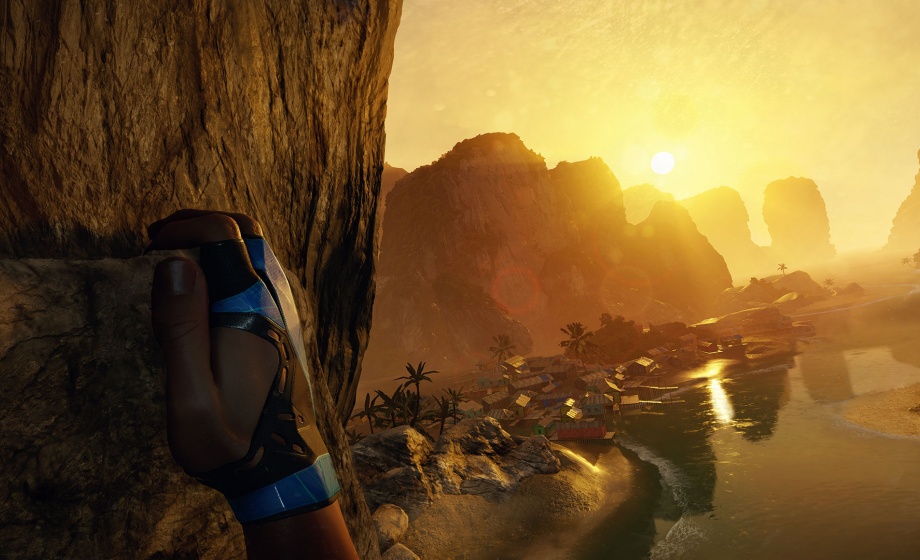 Virtual reality »The Climb«. © Crytek