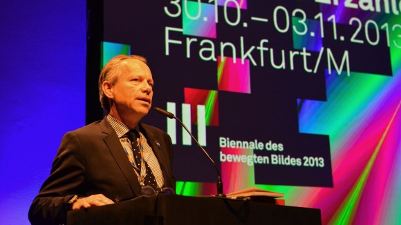 Bernd Kracke bei der Eröffnung der B3