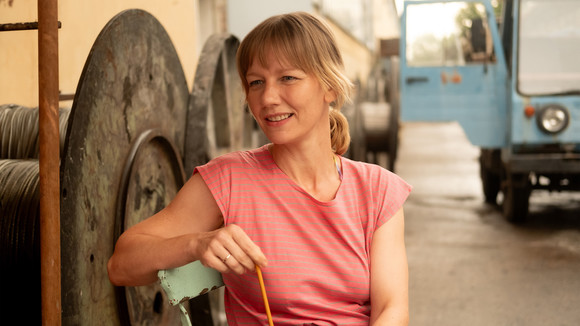 Sandra Hüller in »Zwei zu Eins« (2024). © X Verleih AG/Peter Hartwig