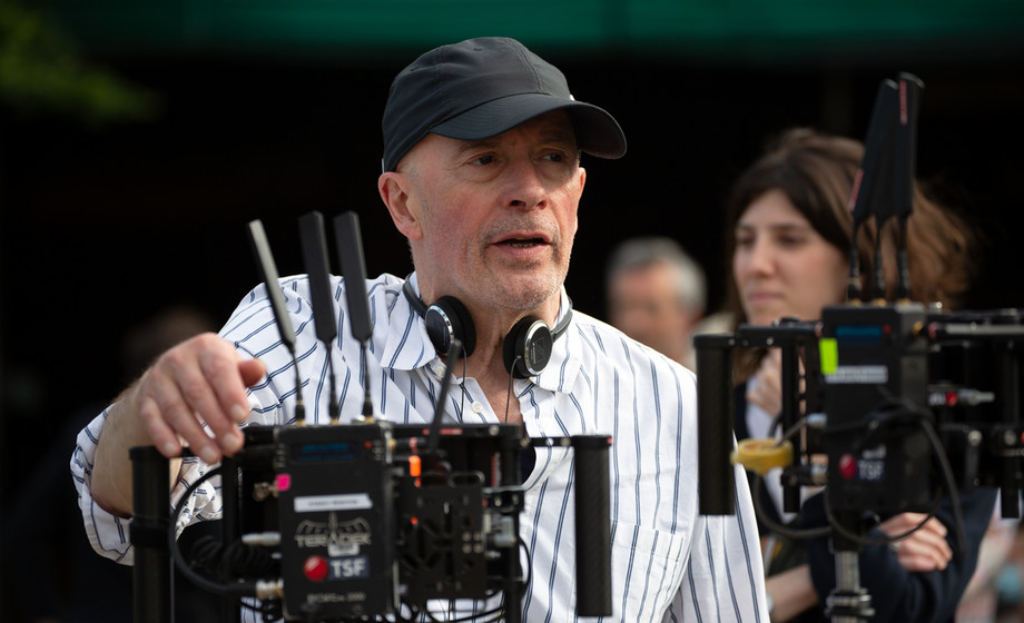 Jacques Audiard am Set von »Emilia Pérez« (2024). © Neue Visionen Filmverleih, Wild Bunch Germany