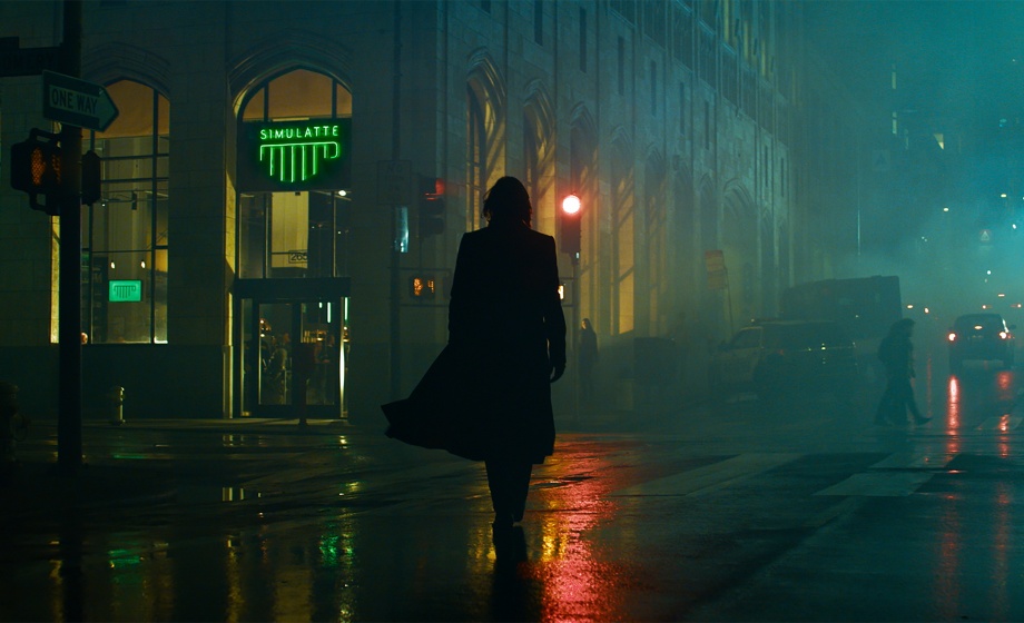 Keanu Reeves in »The Matrix Resurrections« (2021). © Warner Bros. Pictures