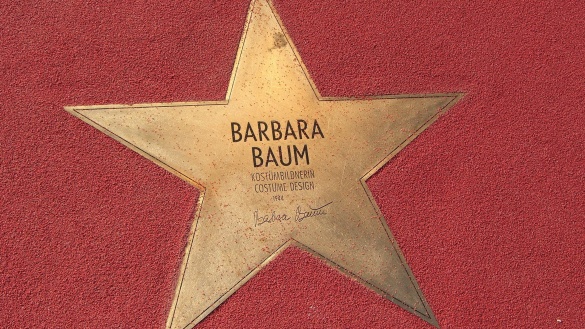 Stern von Barbara Baum auf dem Boulevard der Stars in Berlin. Foto: Times (2010)