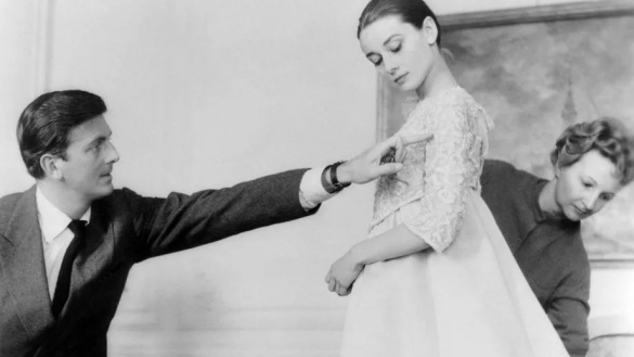 Hubert de Givenchy mit Audrey Hepburn