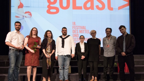 PreisträgerInnen des goEast Filmfestival 2018. Foto: Peter R. Fischer