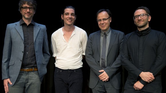 Sven von Reden, Toby Ashraf, Prof. Carl Bergengruen (MFG) und Andreas Busche